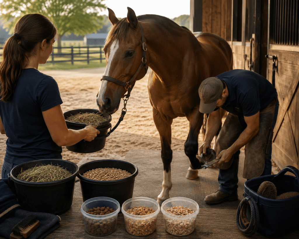 first week with a horse